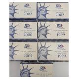 United States Mint Proof Set 2002 with 50 State Quarters