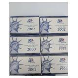 United States Mint Proof Set 2002 with 50 State Quarters