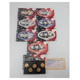 2002 Gold Edition State Quarter Collection - 6-Box Set with Certificate of Authenticity