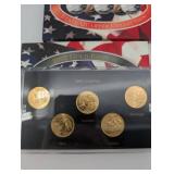 2002 Gold Edition State Quarter Collection - 6-Box Set with Certificate of Authenticity