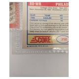 Large Collection of 1989 Score NFL Football Cards And Chris Carter Rookie cards