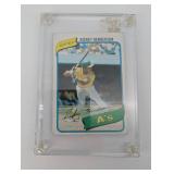 Rickey Henderson Baseball Card - Oakland Athletics