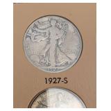 Beautiful 50 Piece Walking Liberty Half Starter Set!