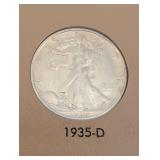 Beautiful 50 Piece Walking Liberty Half Starter Set!