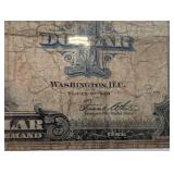 1923 Series US Silver Certificate $1 - One Dollar - Washington DC