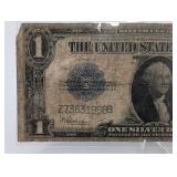 1923 Series US Silver Certificate $1 - One Dollar - Washington DC