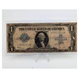 1923 Series One Dollar Silver Certificate Banknote - United States of America