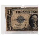 1923 Series One Dollar Silver Certificate Banknote - United States of America