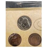 Old West Coin Set on Display Card