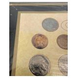 Old West Coin Set on Display Card