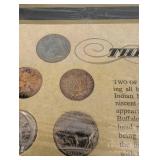 Old West Coin Set on Display Card