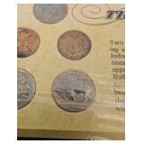 Old West Coin Set on Display Card