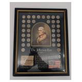 Nickel Display - The Jefferson Era Vintage US Nickels Collection