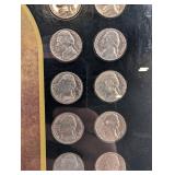 Nickel Display - The Jefferson Era Vintage US Nickels Collection