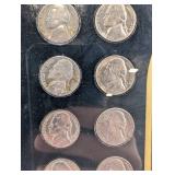 Nickel Display - The Jefferson Era Vintage US Nickels Collection