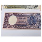 World Currency Banknotes Collection - Vintage Assortment