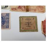 World Currency Banknotes Collection - Vintage Assortment