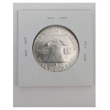 1952 Franklin Half Dollar - United States 90% Silver Coin
