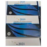 United States Mint American Innovation $1 Coin Sets (2019-2023) - Proof & Reverse Proof Collection