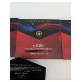 United States Mint American Innovation $1 Reverse Proof Coins - 2019 PA and 2020 CT/MA/MD