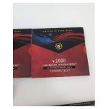 United States Mint American Innovation $1 Reverse Proof Coins - 2019 PA and 2020 CT/MA/MD