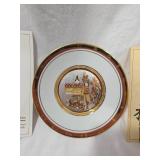 Japanese Floral Calander Collector Plate - Girls Doll Day Festival