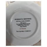 Japanese Floral Calander Collector Plate - Buddhas Birthday