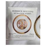 Japanese Floral Calander Collector Plate - Buddhas Birthday