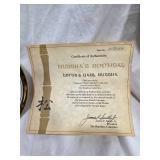 Japanese Floral Calander Collector Plate - Buddhas Birthday