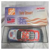 Tony Stewart Home Depot American Flag Model Car