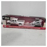 Bobcat Truck, Trailer and Skid Model Set