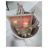 Bucket of random hand tools