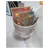 Bucket of random hand tools