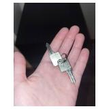 Black 3-Drawer Metal Filing Cabinet with office supplies