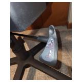 Office Chair - Ergonomic Mesh-Back, Black, 5-Point Base, Padded Armrests