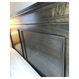 Brown Wood Bed Frame - 63 x 86 x 55 in