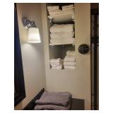 Casaluna White Bath Towels & Grey Waffle-Weave Towels - Home Spa Set