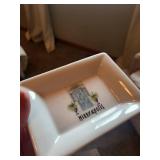 DISHIQUE Minneapolis Trinket Dish - Porcelain White Ceramic
