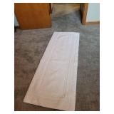 Bath Towel Set with Foldable Laundry Hamper - Gray, Beige & White (Assorted Towels)