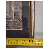 Framed Silk Embroidered Panels - Birds & Flowers (Lot of 2)