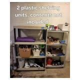 Plastic Shelving Units