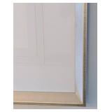 Uttermost Framed Botanical Sketch - Orchid-Like Flower in Silver Frame