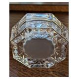 Staiger Crystal Octagon Desk Clock - Quartz Movement, Roman Numerals