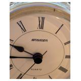 Staiger Crystal Octagon Desk Clock - Quartz Movement, Roman Numerals