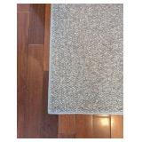 Beige Hallway Runner Rug - Textured Neutral Carpet