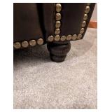 Italian Leather Sofa 64 in W x 36 in D x 34 in H