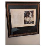 Norman Rockwell Freedom from Fear Print - Framed Art