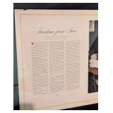 Norman Rockwell Freedom from Fear Print - Framed Art