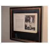 Norman Rockwell Freedom from Fear Print - Framed Art