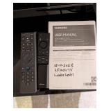 Samsung 65-Inch TV With Remote & User Manual